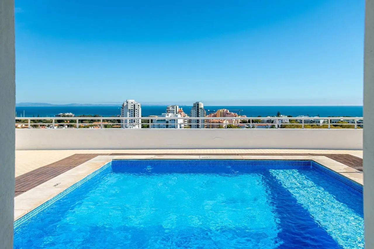 Amazing Sea View Apt With Pool Cascais - Atjoanas