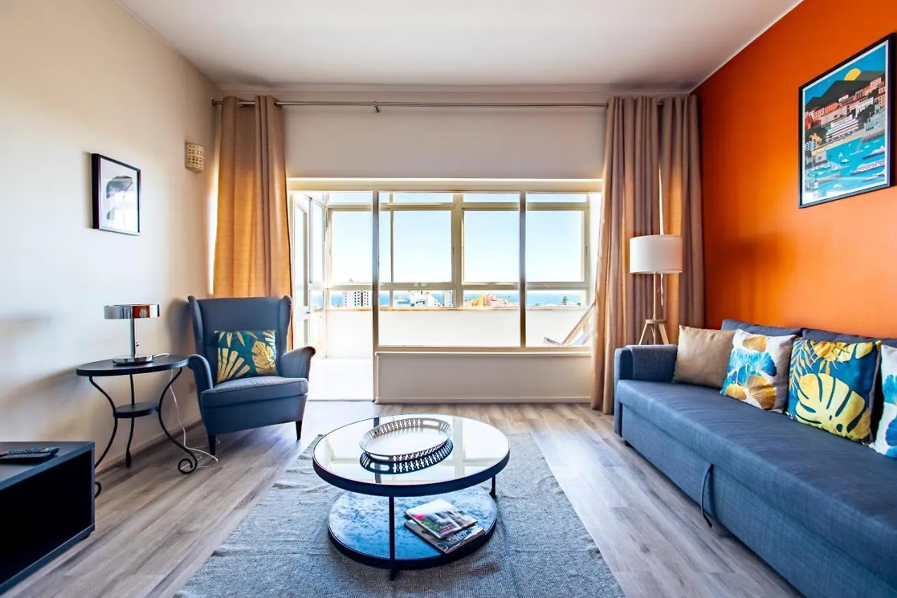 Amazing Sea View Apt With Pool Cascais - Atjoanas